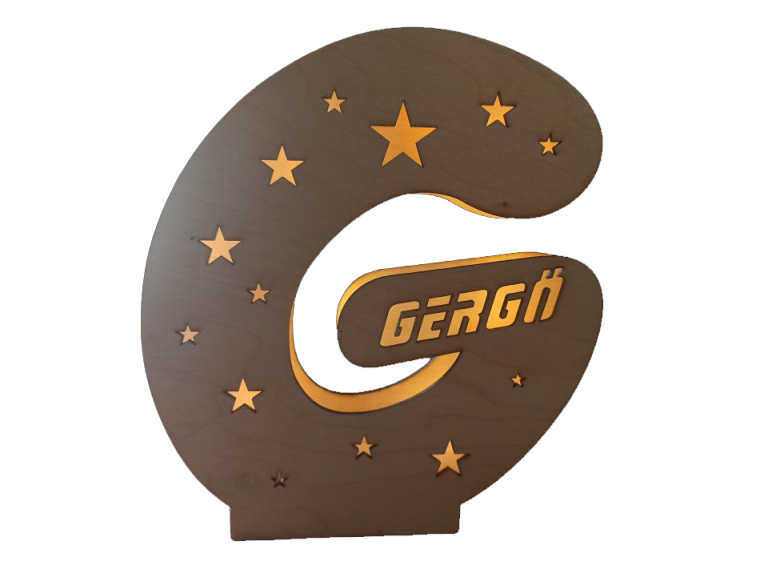 Névre szóló éjjeli lámpa