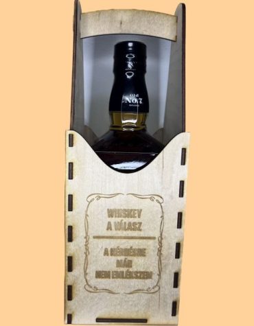 Whiskey ital tartó doboz