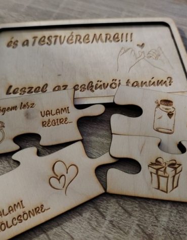 Szükségem lesz valami... Tanufelkérő puzzle tábla