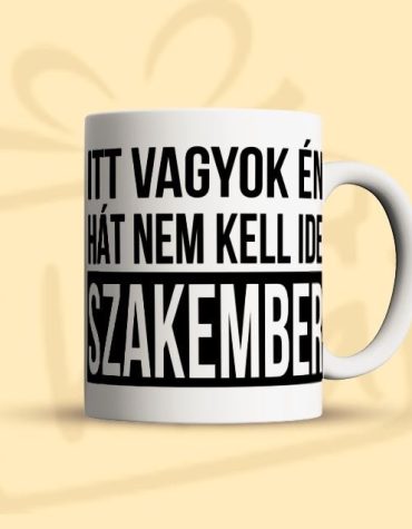 Itt vagyok én... (Bögre)