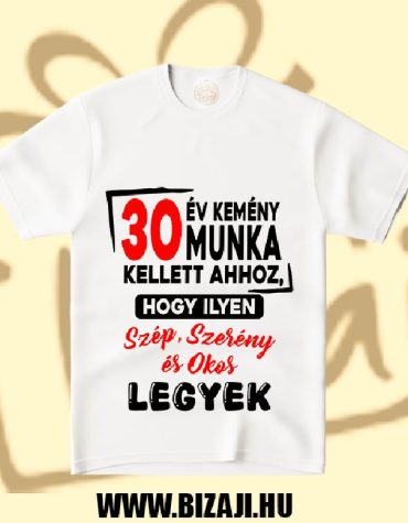 Évszámos szülinapi (Póló)