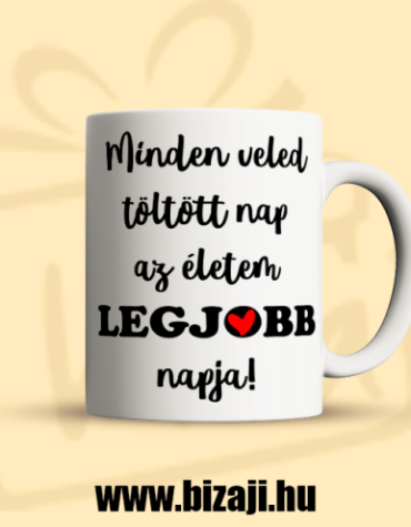 Minden veled töltött nap (Bögre)