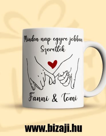 Minden nap egyre jobban(Bögre)