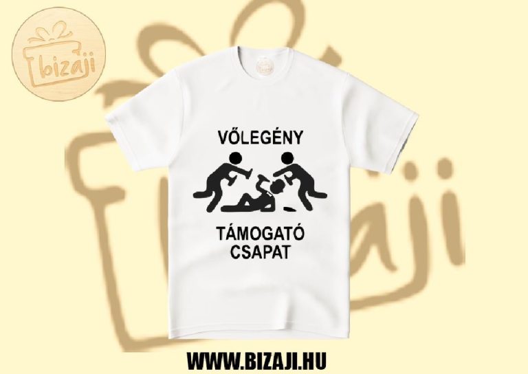 Vőlegény támogató csapat (Póló)